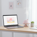 Mushroom House LED Humidifier & Aroma Diffuser – 7-Color Ambient Light